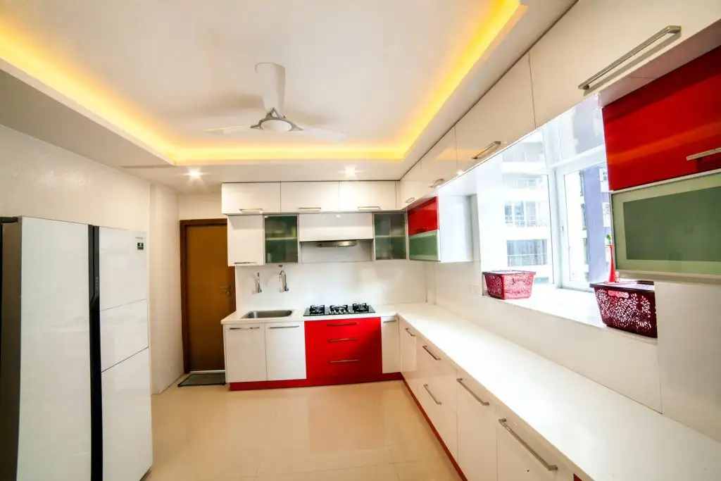 parallel modular kitchen design